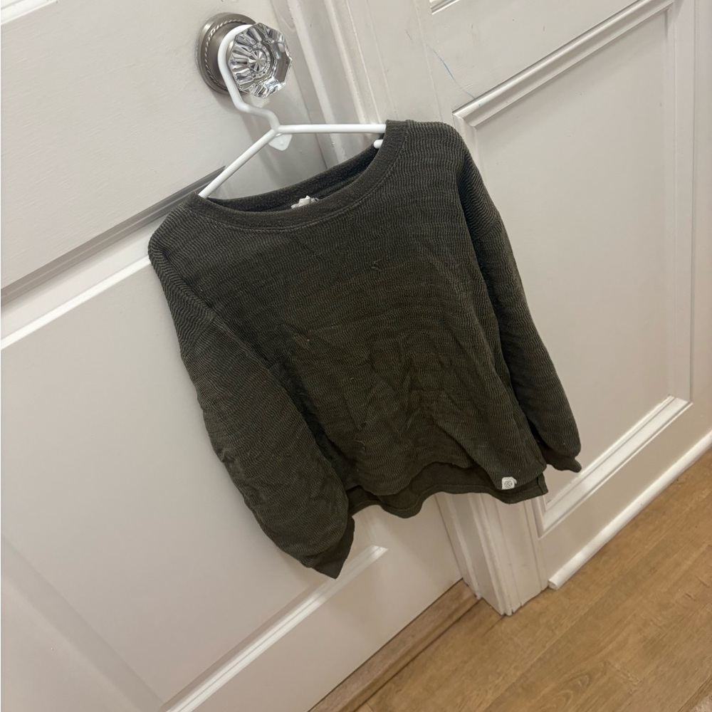 Olive Green kids  Sweater